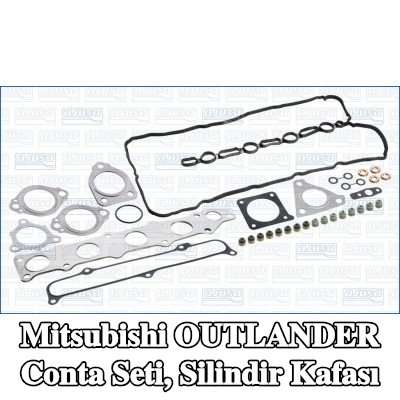 AJUSA Conta seti, valf gövdesi contalı silindir kafası, silindir kafası contası olmadan — Mitsubishi Outlander