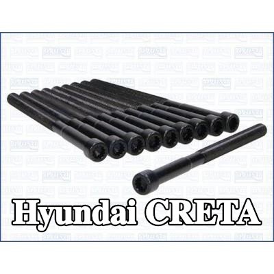 AJUSA مجموعة البراغي, رأس الأسطوانة M10, 143, 5mm — Hyundai Creta
