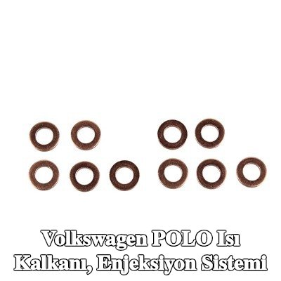 METZGER Isı Kalkanı, enjeksiyon sistemi — 2016 Volkswagen Polo