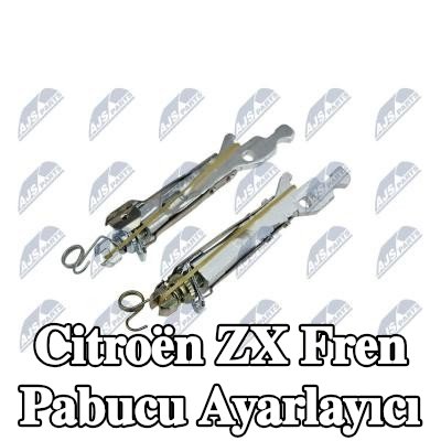 NTY Fren pabucu ayarlayıcı Arka Aks Sol, Arka Aks Sağ — Citroën Zx