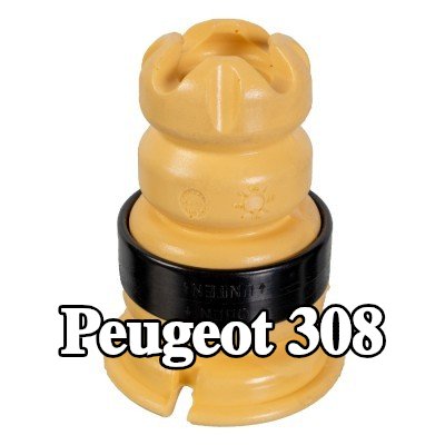 FEBI BILSTEIN مخمد مطاطي, نظام التعليق المحور الأمامي الأيسر, المحور الأمامي الأيمن — Peugeot 308