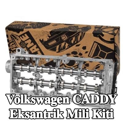 ET ENGINETEAM Egzoz tarafı eksantrik mili kiti, Emme Tarafı, ekstrüzyonlu (ler) — Volkswagen Caddy
