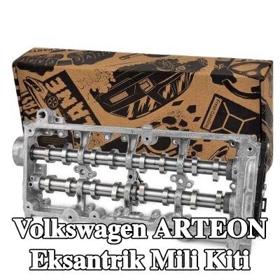ET ENGINETEAM Egzoz tarafı eksantrik mili kiti, Emme Tarafı, ekstrüzyonlu (ler) — Volkswagen Arteon