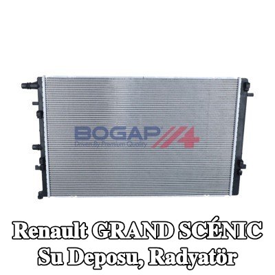 BOGAP Su Deposu, radyatör — Renault Grand Scénic