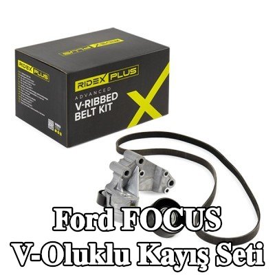 RIDEX PLUS V-Oluklu Kayış Seti — 2000 Ford Focus