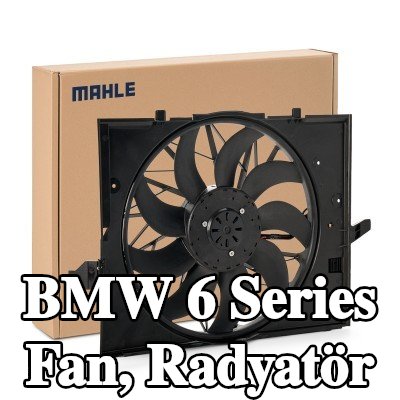 MAHLE Fan, radyatör 492mm, radyatör fan kapağı — 2003 BMW 6 Series