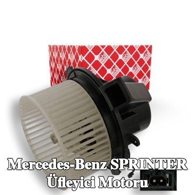 FEBI BILSTEIN Üfleyici motoru 12V — 2020 Mercedes-Benz Sprinter