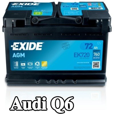 EXIDE بطارية STOP & START AGM — Audi Q6