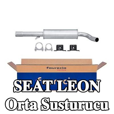 HELLA Montaj parçaları ile birlikte orta susturucu — 2002 SEAT Leon