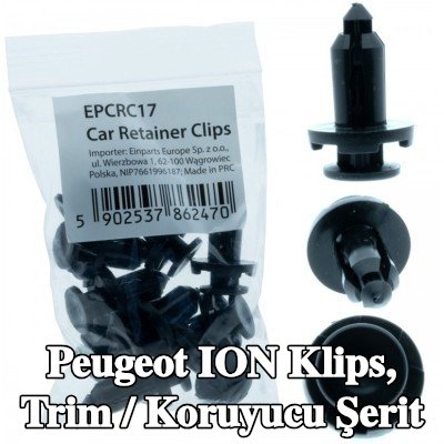 EINPARTS Klips, trim / koruyucu şerit — Peugeot Ion