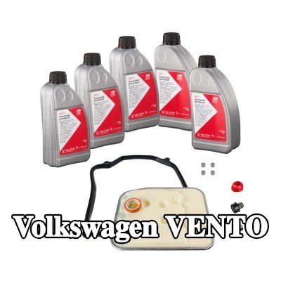 FEBI BILSTEIN مجموعة صيانة علبة التروس مع حشية/مانع تسرب, مع سدادة تصريف الزيت, مع غطاء — Volkswagen Vento