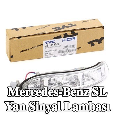 TYC Yan sinyal lambası Sol Dış Ayna, LED'li — Mercedes-Benz Sl