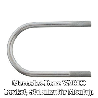 FEBI BILSTEIN Braket, stabilizatör montajı Ön Aks Sol, Ön Aks Sağ — Mercedes-Benz Vario