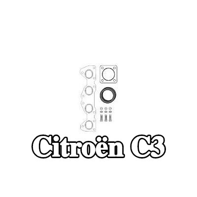 HJS مجموعة حشيات، مشعب العادم — 2002 Citroën C3