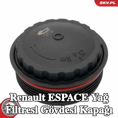 ESEN SKV Contalı/sızdırmazlıklı yağ filtresi muhafazası kapağı — 1997 Renault Espace