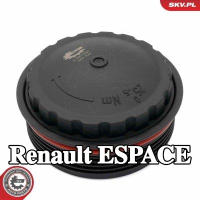 ESEN SKV غطاء غلاف فلتر الزيت مع الحشية/الختم — 1997 Renault Espace