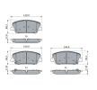 BOSCH Fren balatası seti 17, 8mm — 2012 Hyundai Grandeur (5)