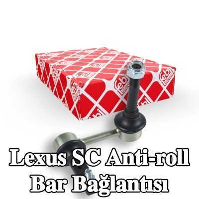 FEBI BILSTEIN Ön aks sağ stabilizatör kolu, Çelik — Lexus Sc