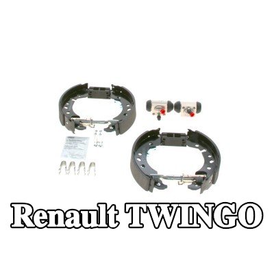 BOSCH مجموعة فرامل أسطوانية مع الملحقات, مع أسطوانة فرامل العجلة — 2016 Renault Twingo