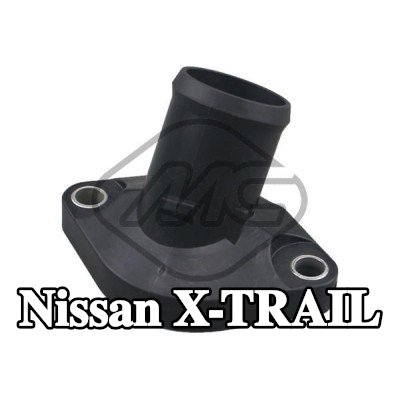 Metalcaucho شفة سائل التبريد بدون حشية/ختم, بدون منظم الحرارة — Nissan X-trail