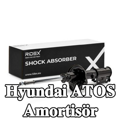 RIDEX Amortisör Ön Aks Sol, Gaz Basıncı, Süspansiyon Dikmesi — Hyundai Atos