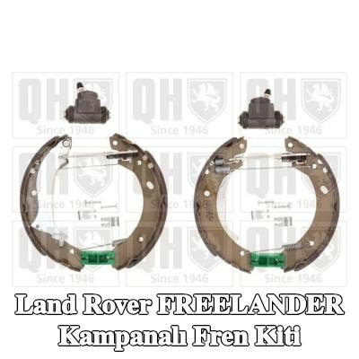 QUINTON HAZELL Tekerlek fren silindirli kampanalı fren kiti, montaj kılavuzu ile — Land Rover Freelander