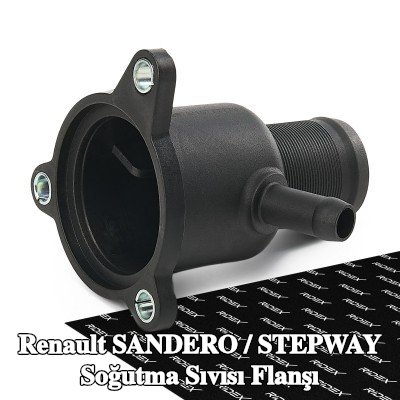RIDEX Termostatı olmayan soğutma sıvısı flanşı — 2012 Renault Sandero / Stepway