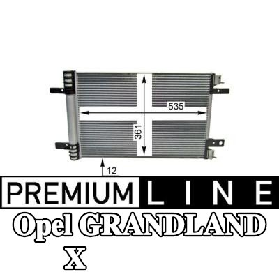 MAHLE مكثف تكييف الهواء مع مجفف — Opel Grandland X
