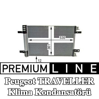 MAHLE Kurutuculu klima kondansatörü — Peugeot Traveller