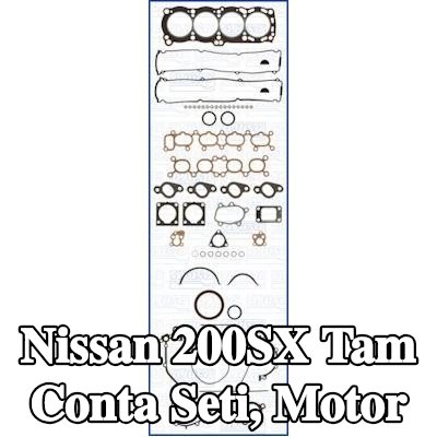 AJUSA Tam Conta Seti, silindir kapağı contalı motor, valf gövdesi contalı, FIBERMAX — Nissan 200sx