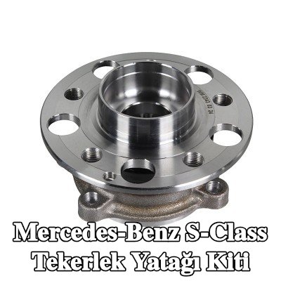 METZGER Entegre manyetik sensör halkası ile tekerlek yatağı kiti — Mercedes-Benz S-Class