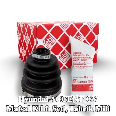 FEBI BILSTEIN CV Mafsal Kılıfı Seti, tahrik mili — Hyundai Accent