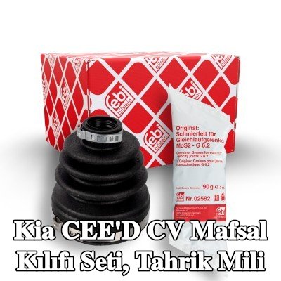 FEBI BILSTEIN CV Mafsal Kılıfı Seti, tahrik mili — 2012 Kia Cee'd