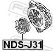FEBEST Kasnak, alternatör — Nissan Primera (2)