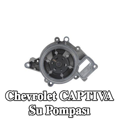 VALEO Kapaksız su pompası, conta/sızdırmazlık elemanları ile — Chevrolet Captiva