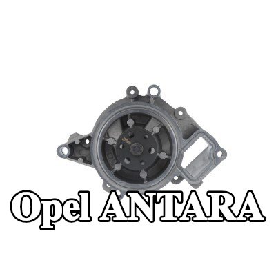 VALEO مضخة مياه بدون غطاء, مع حشيات/مانعات تسرب — 2012 Opel Antara