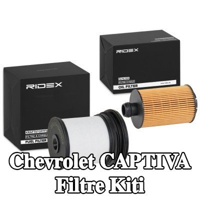 RIDEX Filtre kiti — Chevrolet Captiva