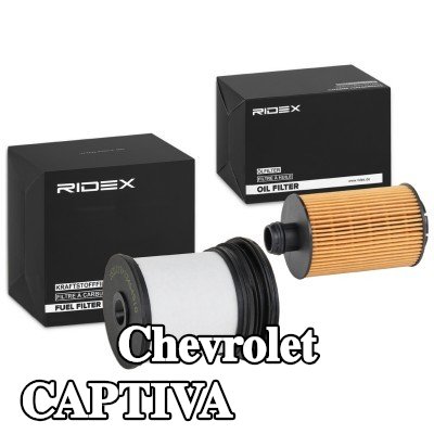 RIDEX مجموعة الفلاتر — Chevrolet Captiva
