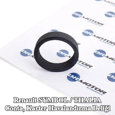 DR.MOTOR AUTOMOTIVE Conta, karter havalandırma deliği — Renault Symbol / Thalia