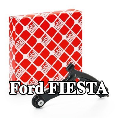 FEBI BILSTEIN ذراع التعليق للمحور الأمامي الأيمن, السفلي, صفائح فولاذية, مع وصلة كروية, مع حوامل مطاطية — 2004 Ford Fiesta