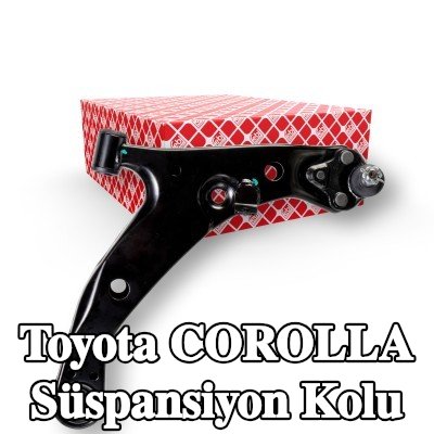 FEBI BILSTEIN Süspansiyon kolu Ön Aks Sağ, Alt, Çelik Sac, bilyeli mafsal ile, lastik yastıklı — 2002 Toyota Corolla