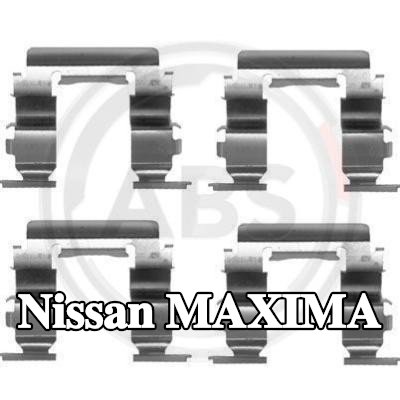 A.B.S. طقم تركيب وسادات الفرامل — 1997 Nissan Maxima