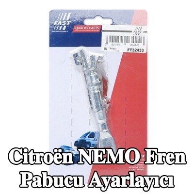 FAST Arka aks her iki taraf fren pabucu ayarlayıcı — Citroën Nemo