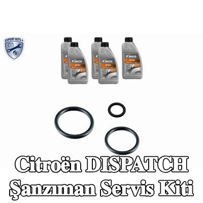 VAICO Standart yağ değişimi için gerekli yağ miktarı ile birlikte şanzıman servis kiti, conta halkası ile — Citroën Dispatch