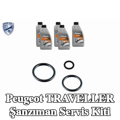 VAICO Standart yağ değişimi için gerekli yağ miktarı ile birlikte şanzıman servis kiti, conta halkası ile — Peugeot Traveller