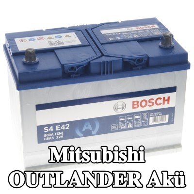 BOSCH Akü S4, E42 — Mitsubishi Outlander