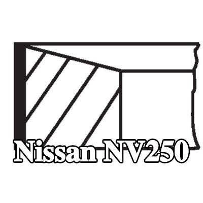 MAHLE مجموعة حلقات المكبس — Nissan Nv250