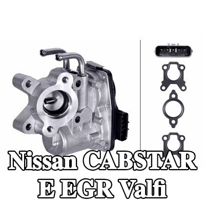 HELLA Contalı/sızdırmazlık elemanlı EGR valfi — Nissan Cabstar E