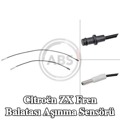 A.B.S. Fren balatası aşınma sensörü Ön Aks Sol, Ön Aks Sağ, Sol, Sağ — Citroën Zx