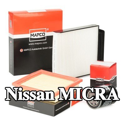 MAPCO مجموعة الفلاتر — 2003 Nissan Micra